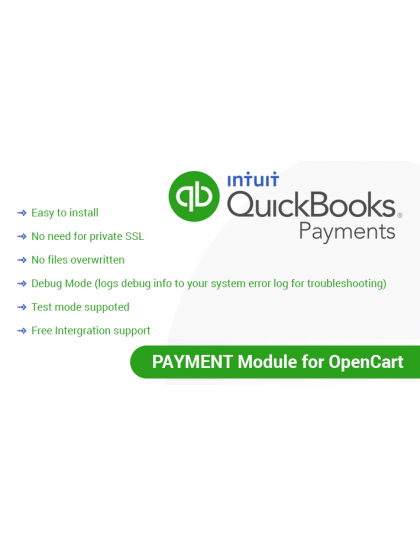 (QuickBooks Merchant Services) Intuit Payment Extension